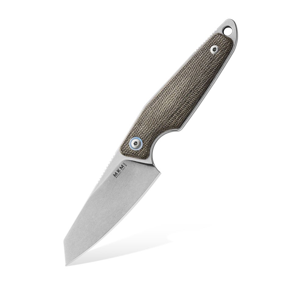 Nóż MKM Makro 2 M390 Green Micarta by Jasper Voxnæs