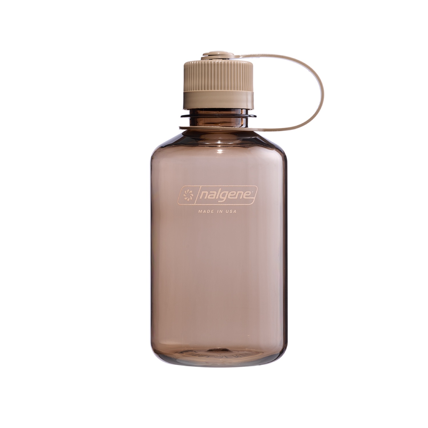 Butelka Nalgene Narrow Mouth Sustain 500 ml Mocha - Wąski Wlew