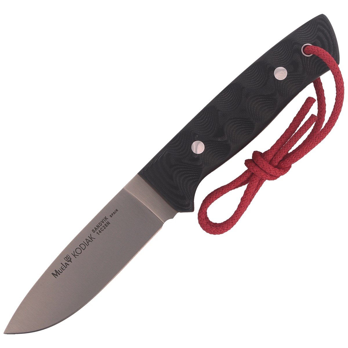 Nóż survivalowy Muela Full Tang Micarta, Satin 14C28N (KODIAK-10SV.M)