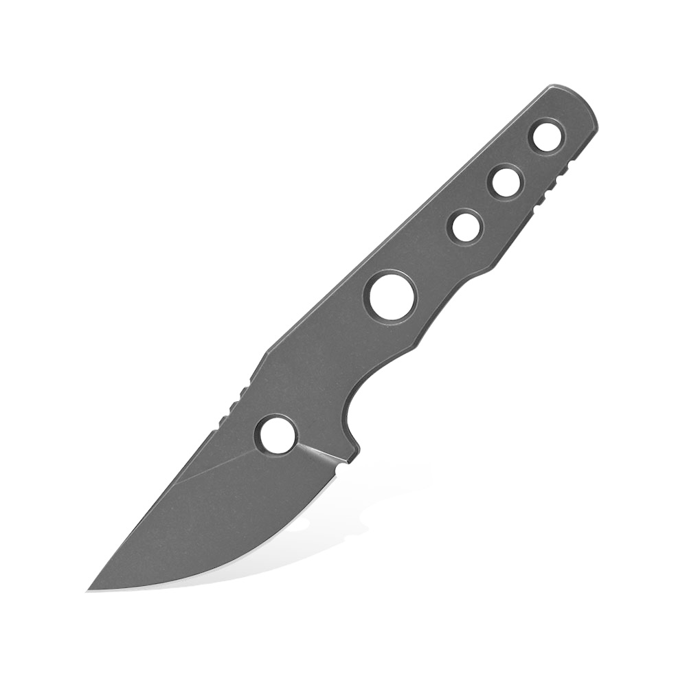 Noż Petrified Fish Bison PFE13 GAW Grey Stonewashed 14C28N Kydex Tek-Lok