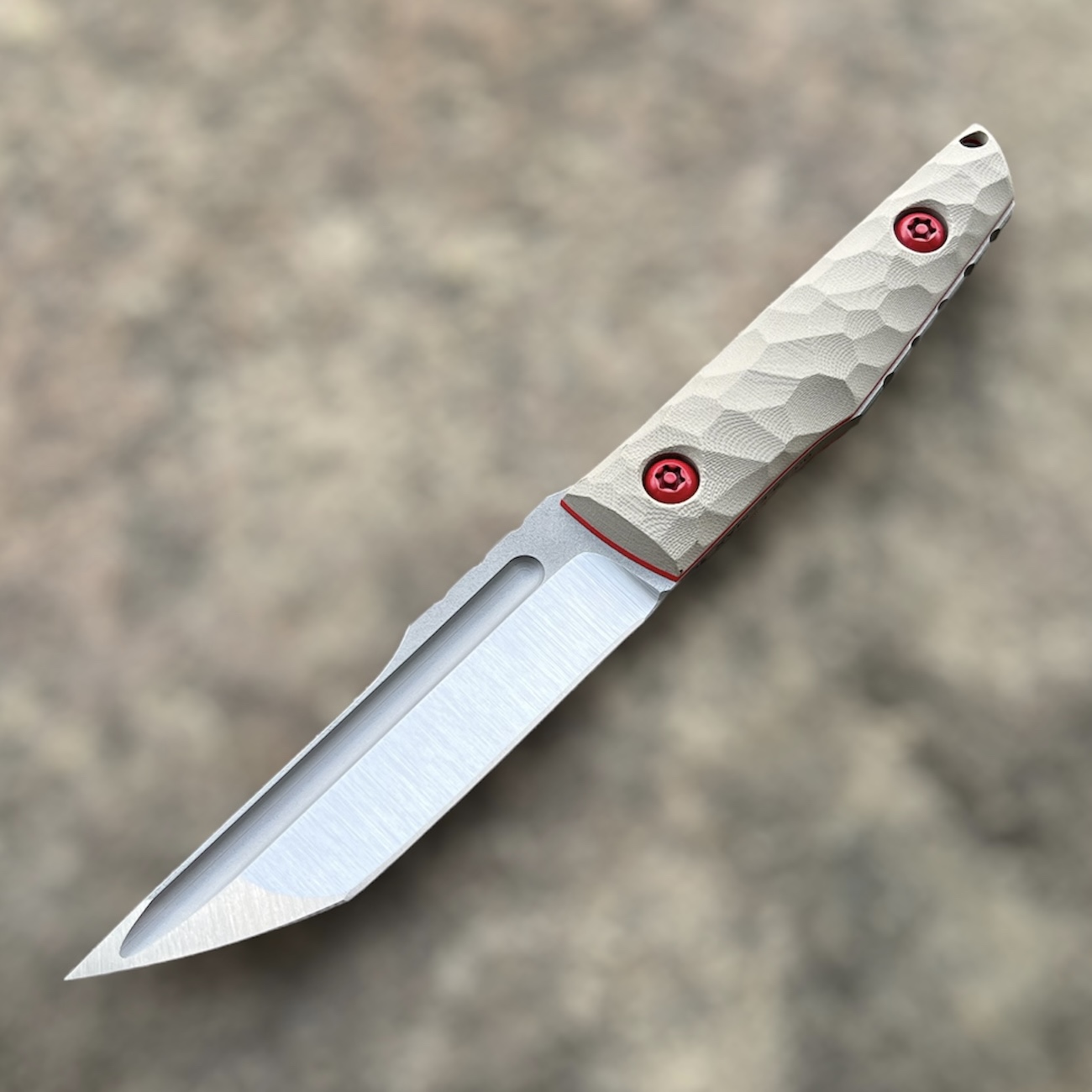 Nóż PG Knives | Piotr Gościniak Compact Tanto "Rubies"