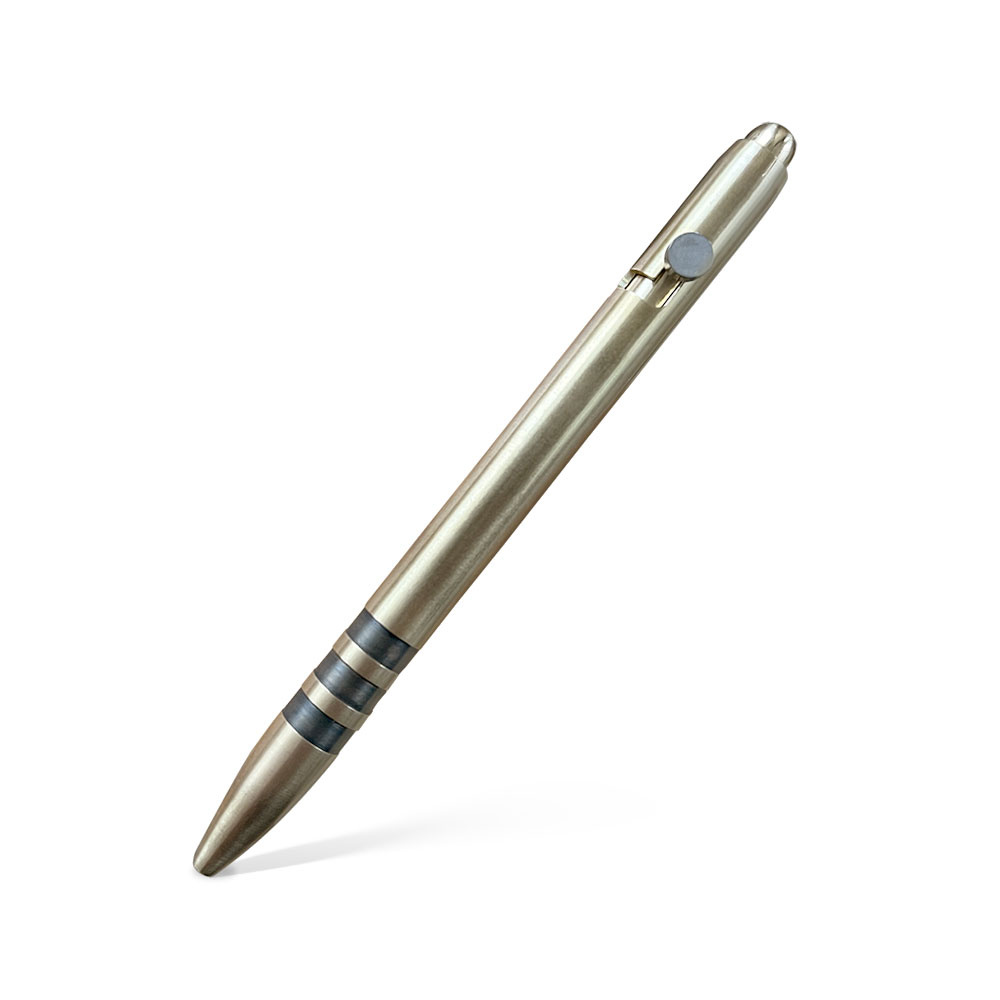 Pawel Pilnik Pilecki - BrassPen 01 Długopis mosiężny Paweł "Pilnik" Pilecki Brass Pen - obrazek 1