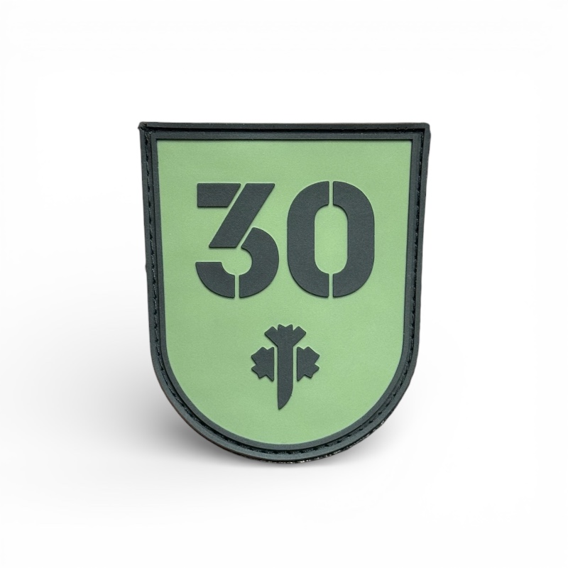 Peltonen Knives - Patch PVC FJP805 30th Anniversary Naszywka Peltonen Knives FJP804 PVC Green 30th Anniversary - obrazek 1