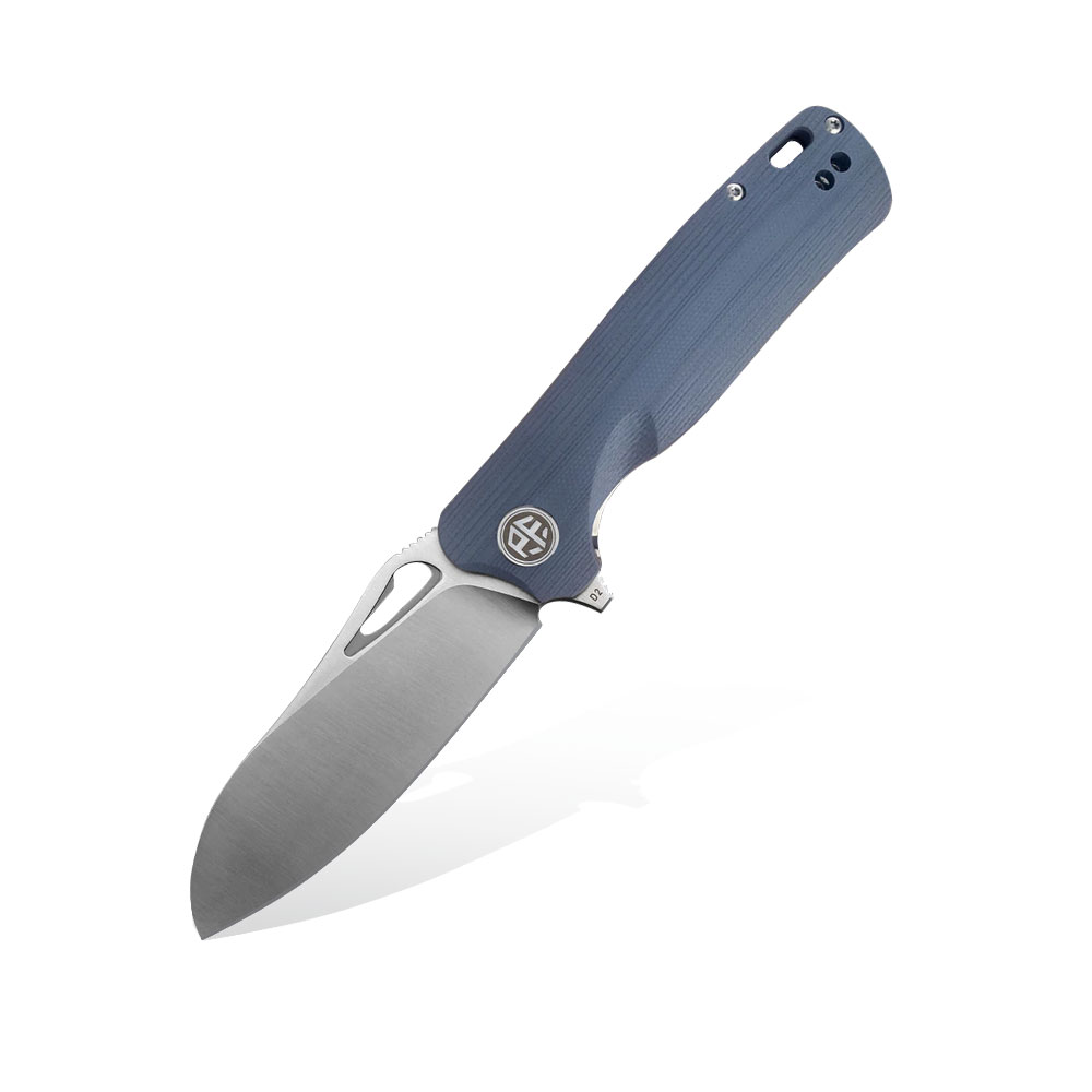 Nóż składany Petrified Fish Bunta PF868B Gray/Blue Folder