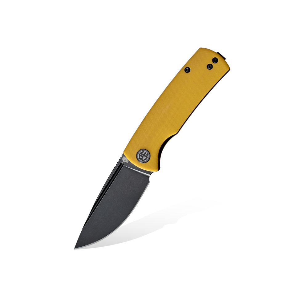 Nóż składany Petrified Fish Beluga Mini PF-P01X YW Yellow