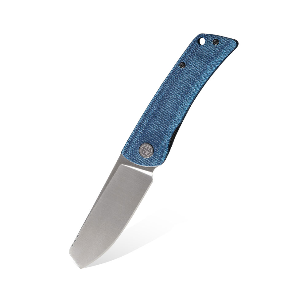 Nóż składany Petrified Fish Flavorist PF-E05 BMP Blue Micarta
