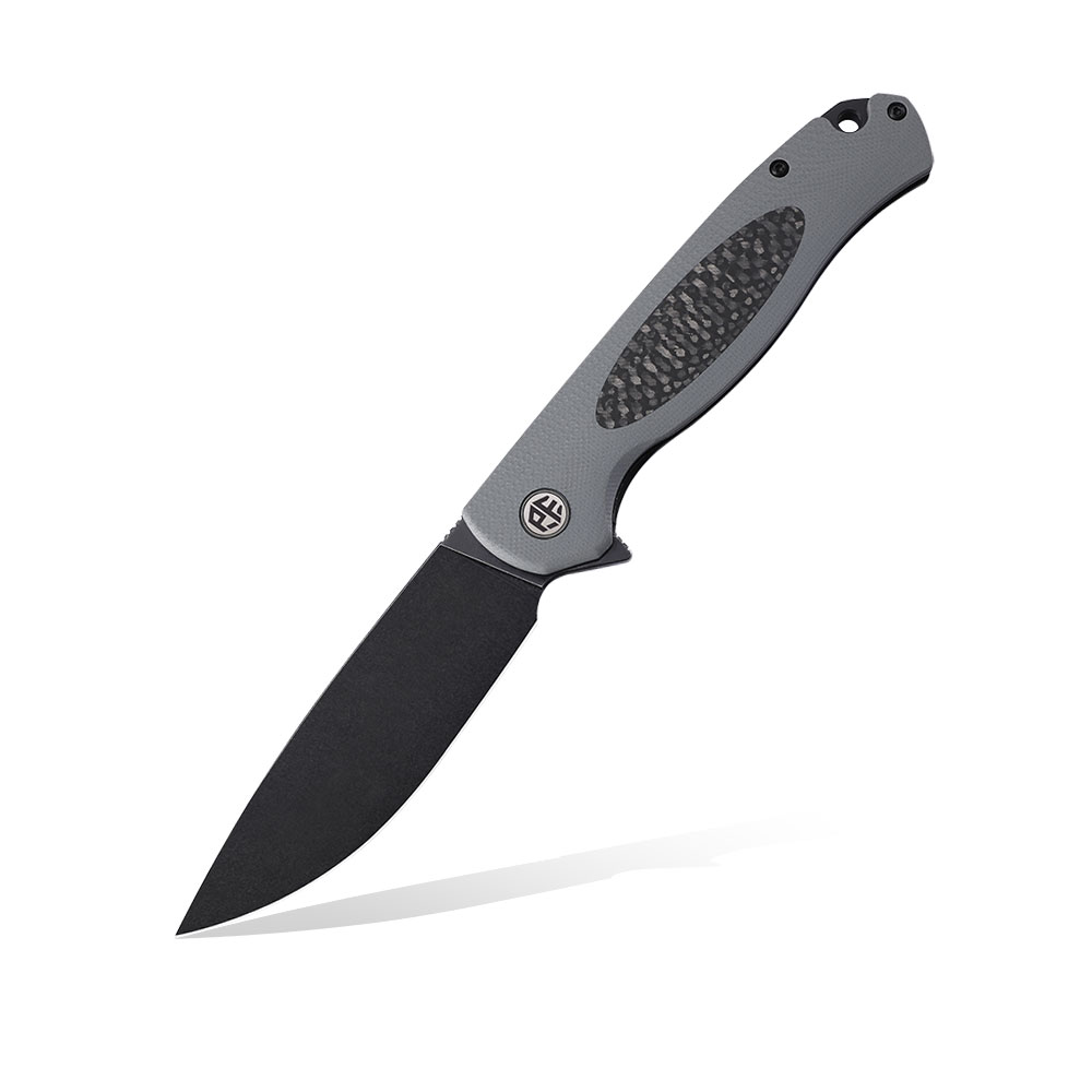 Nóż składany Petrified Fish Stamp PF-B03 GADW Gray G10/CF
