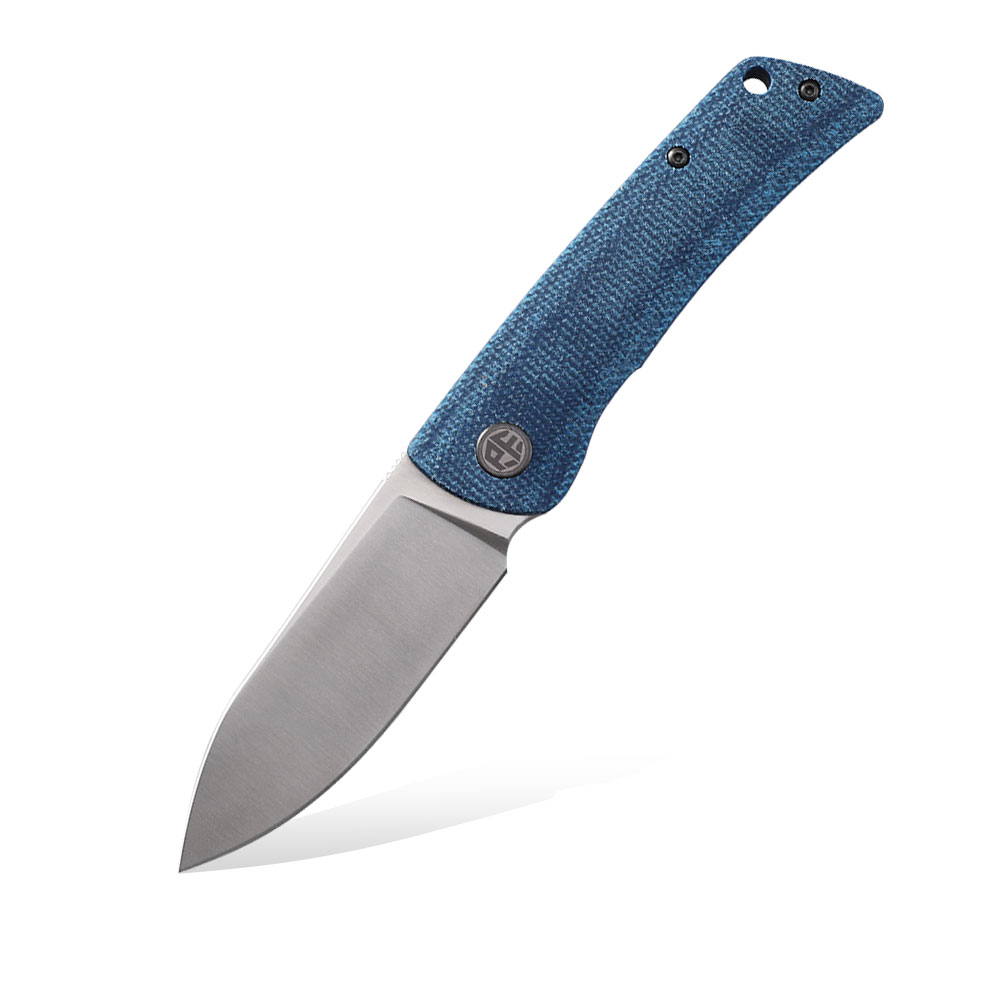 Nóż składany Petrified Fish Flavorist PF-E05 SBMS Blue Micarta