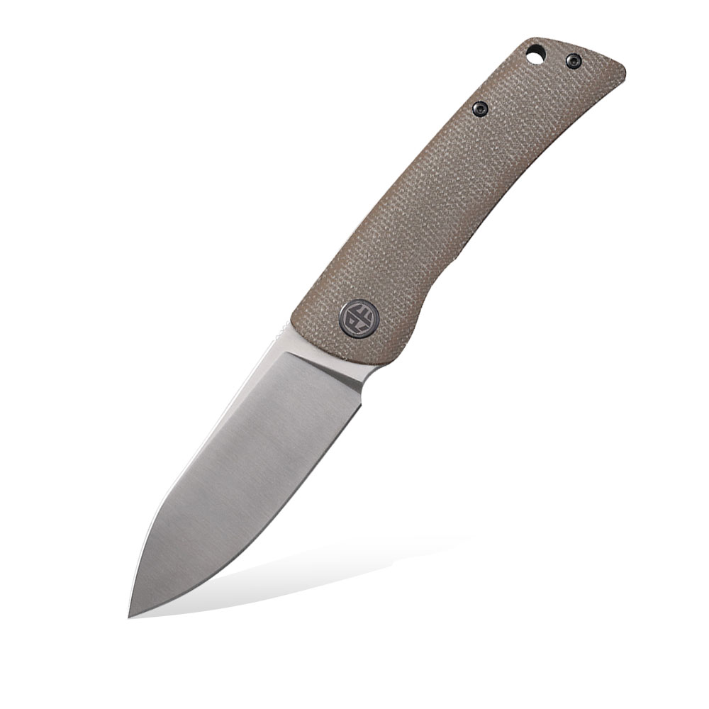Nóż składany Petrified Fish Flavorist PF-E05 SKMS Khaki Micarta