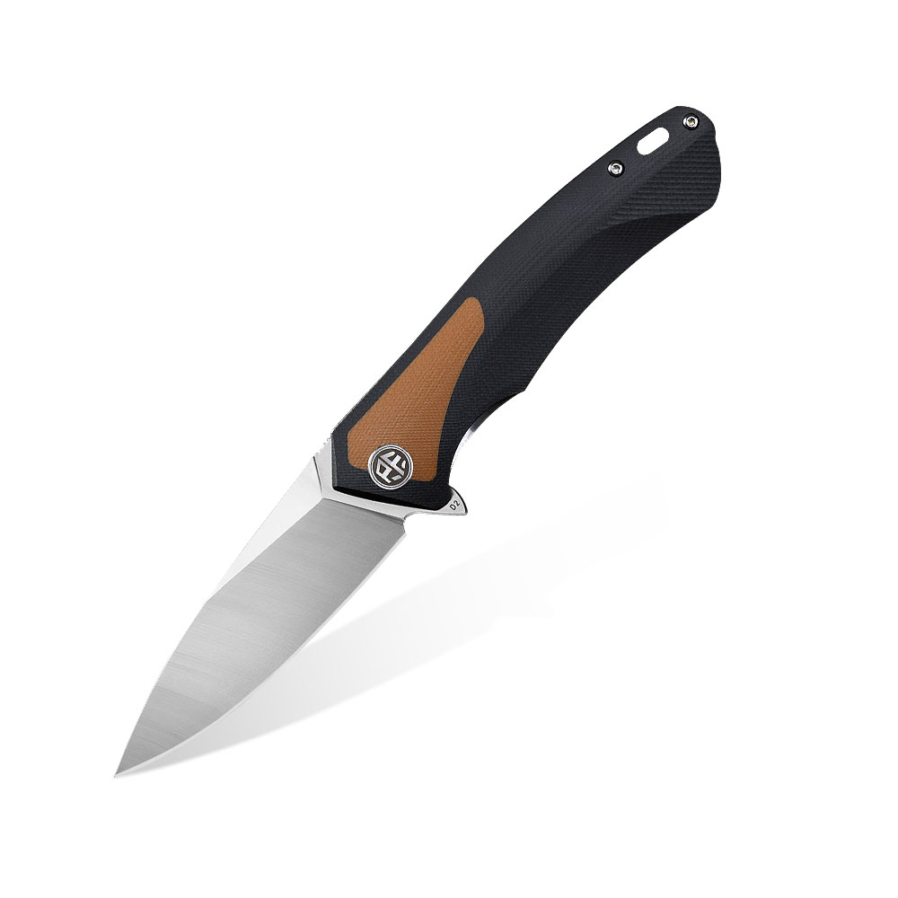 Nóż składany Petrified Fish Pub PF-838 BRS Brown-Satin