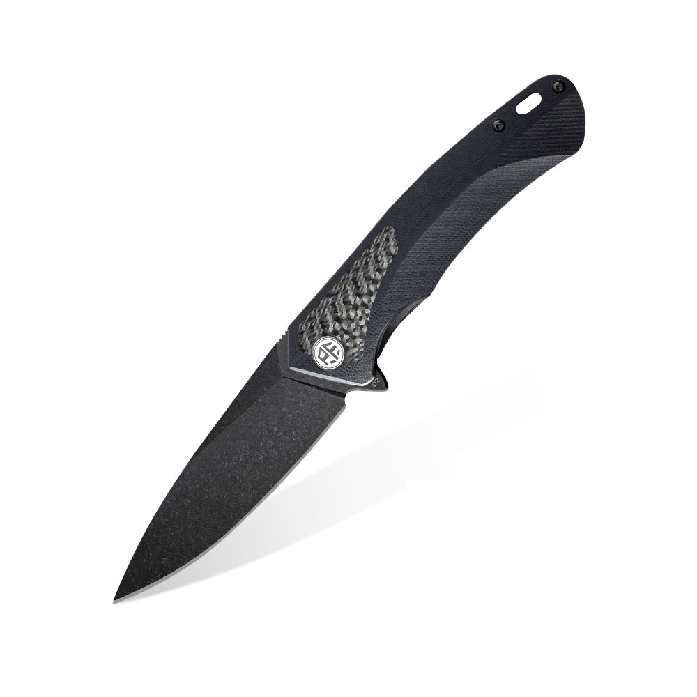 Nóż składany Petrified Fish Pub PF-838 Carbon Fiber-Black Blade