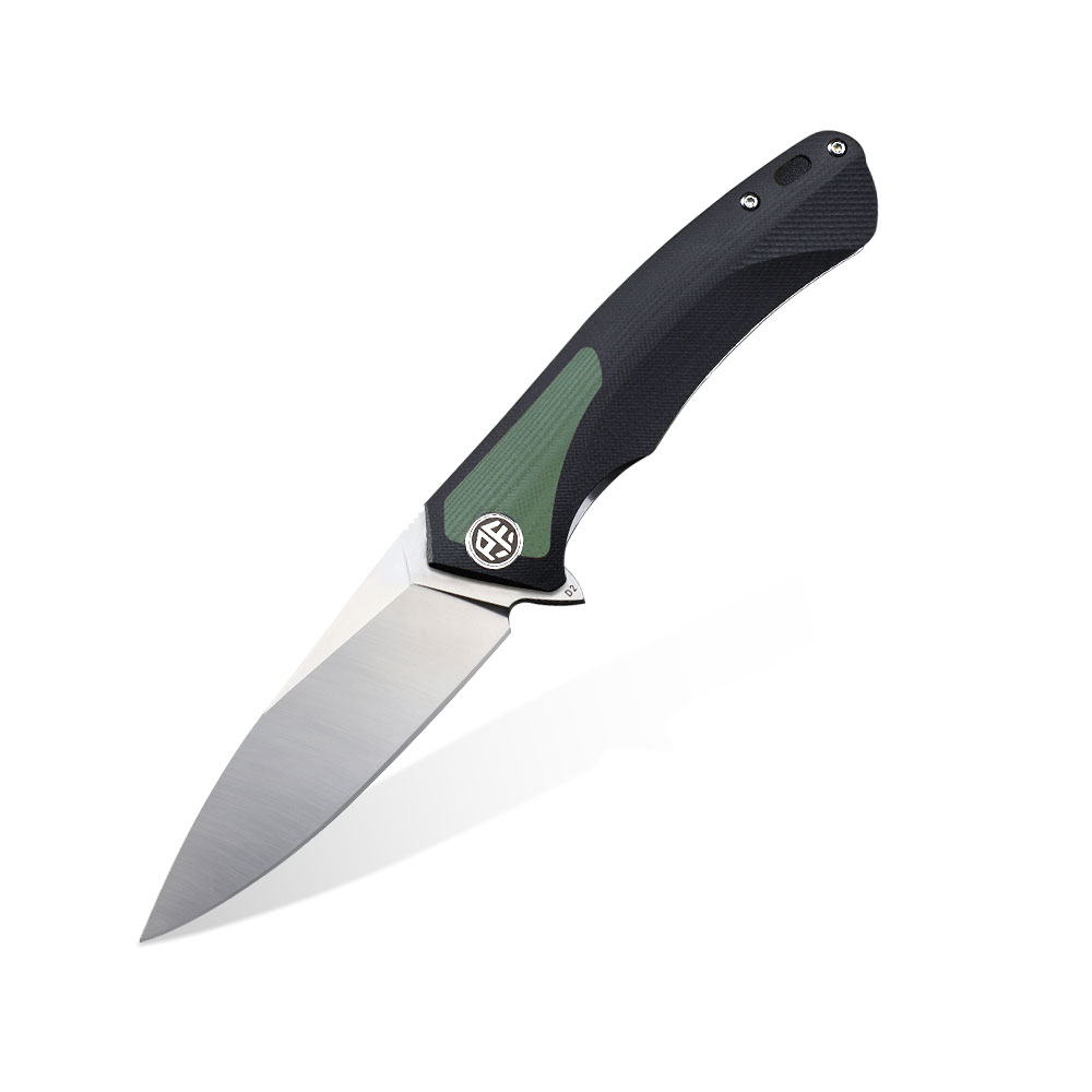 Nóż składany Petrified Fish Pub PF-838 GRS Green-Satin