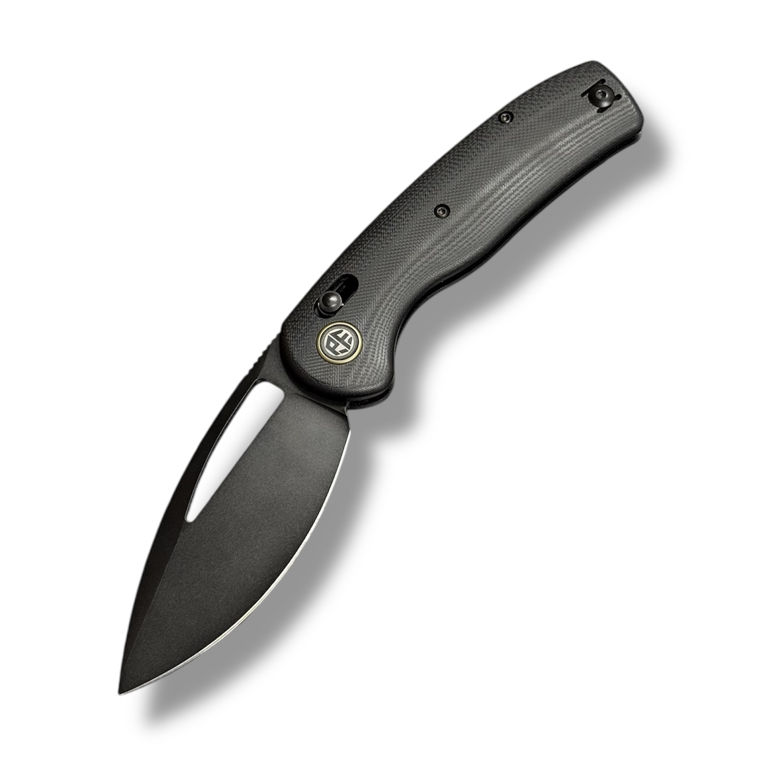 Nóż Składany Petrified Fish Viper PFP13DDW Black Stonewashed K110 Black G10