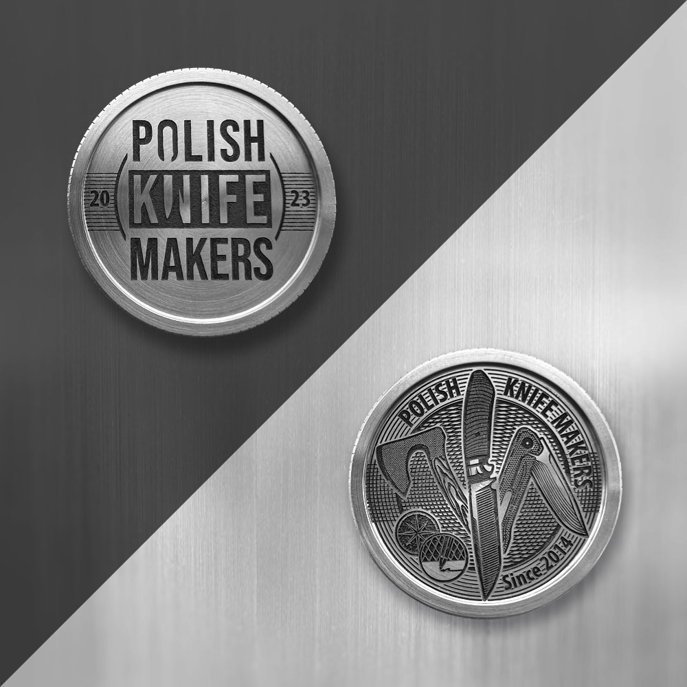 Moneta Polish Knifemakers Coin 2023 | Custom EDC Coin