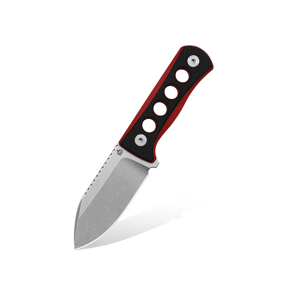 Nóż QSP Knife Canary QS141-B1 14C28N Black/Red G10