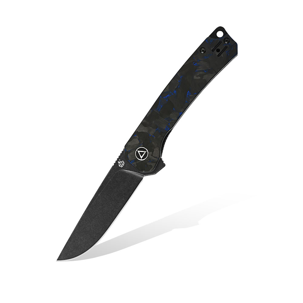 Nóż składany QSP Knife Osprey QS139-G2 Carbon z Niebieskim