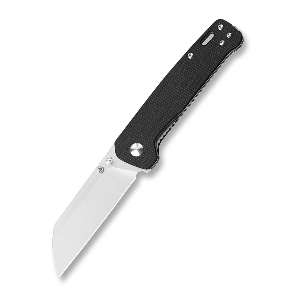 Nóż składany QSP Knife Penguin QS130-I Satin D2 Black Micarta