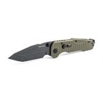 Nóż Składany Real Steel Evolution Ironclad 7912BG Tanto Thumb Stud Frame Lock Blackwash D2 Steel & OD Green G10 - obrazek 3