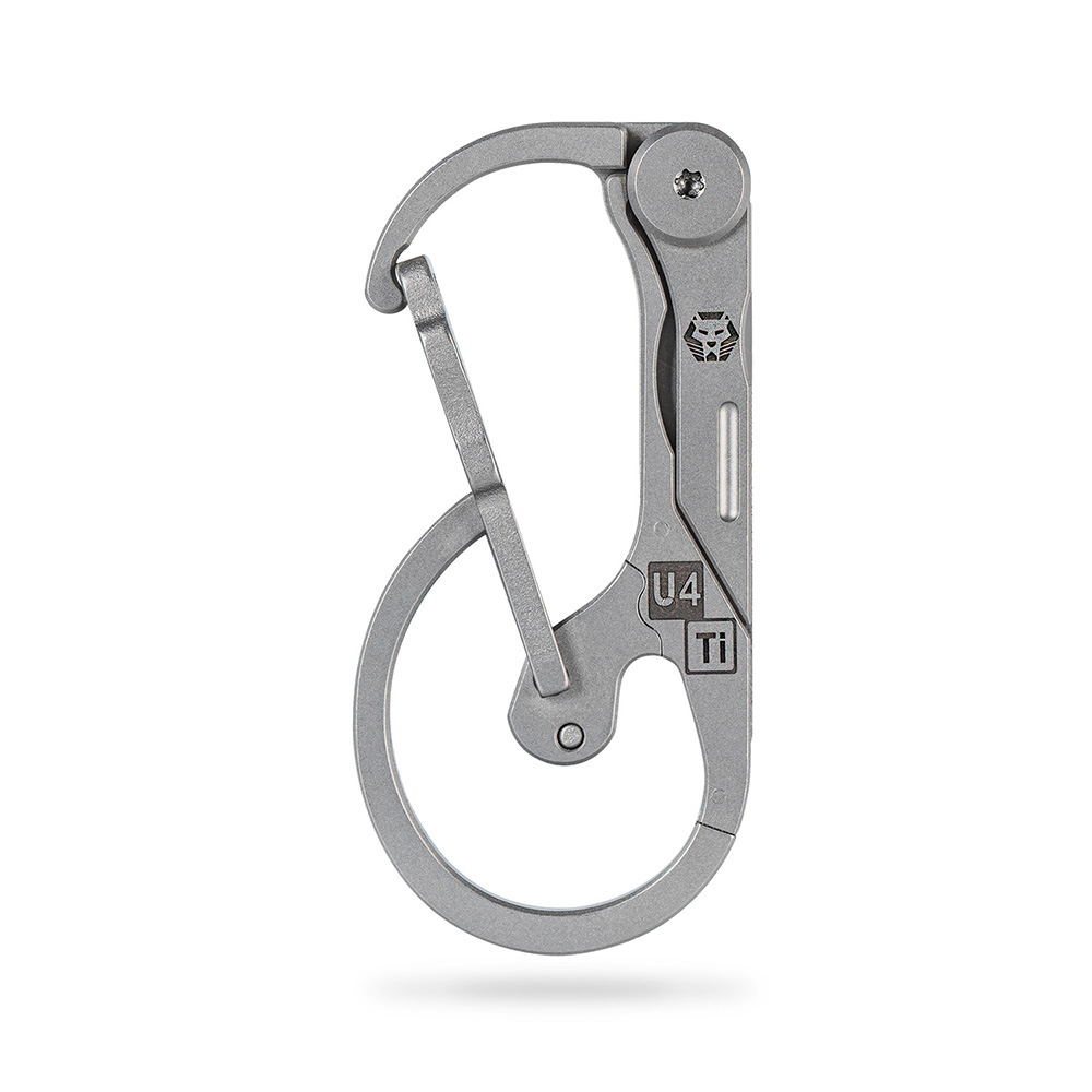 RovyVon_U4_08a Tytanowy Karabińczyk RovyVon U4 ze Skalpelem i Miarką - obrazek 1