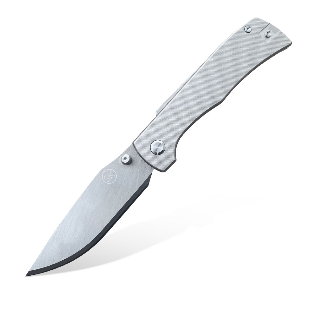 Nóż składany Sandrin Knives Monza Titanium | Tungsten Carbide Blade 71 HRC Recoil Lock