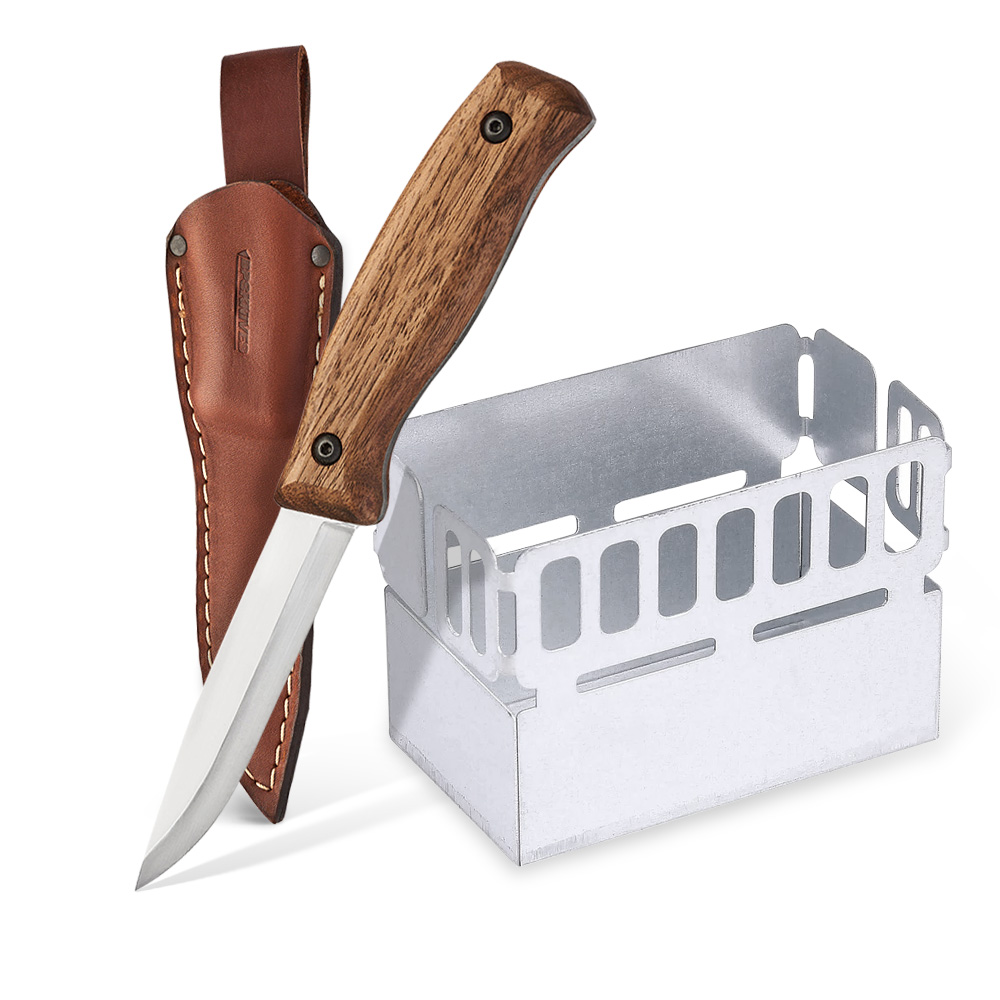 Nóż Turystyczny BPS Knives BS3 Camping + Mini Kuchenka Turystyczna Gratis