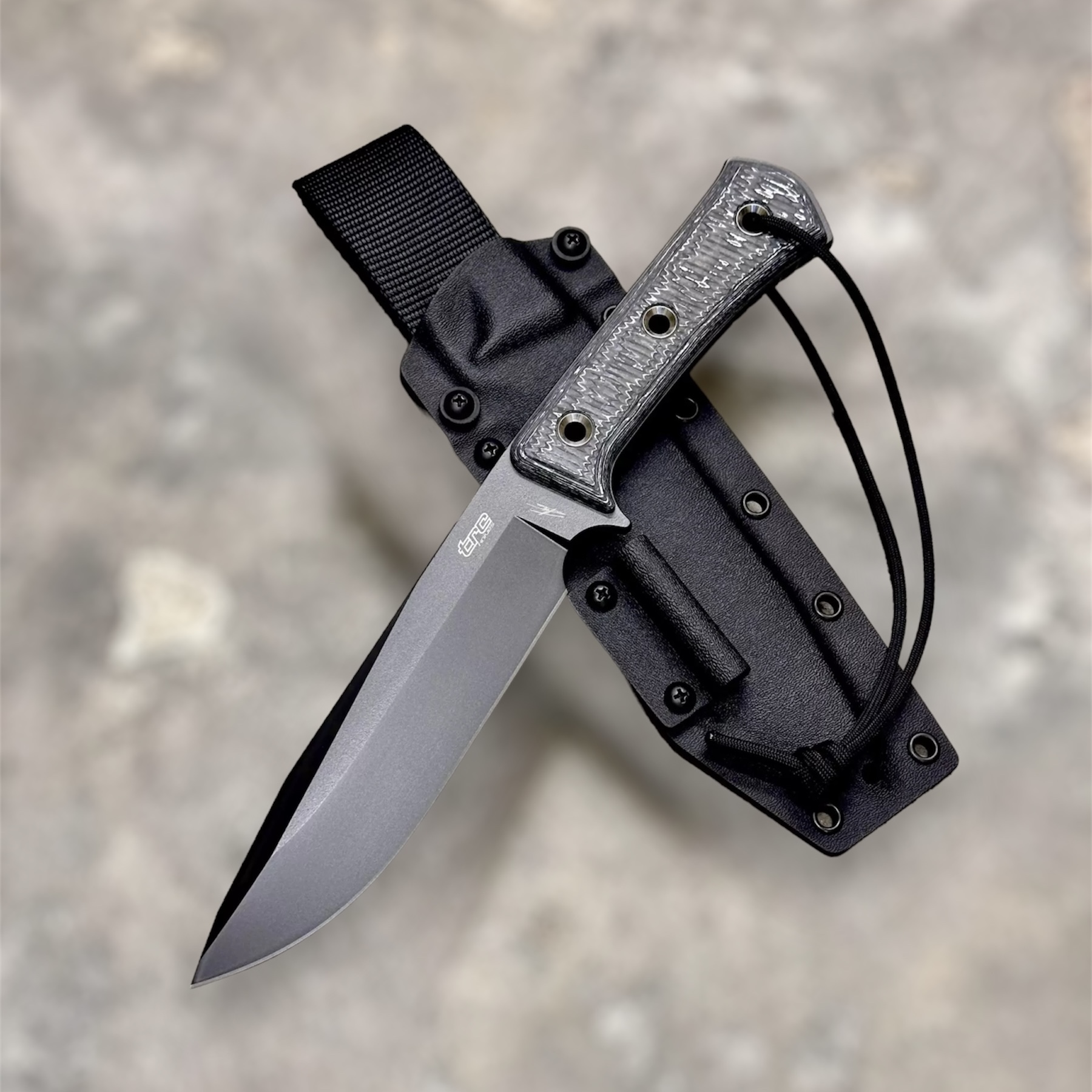 Nóż TRC Knives Apocalypse Signature Series White Storm FatCarbon
