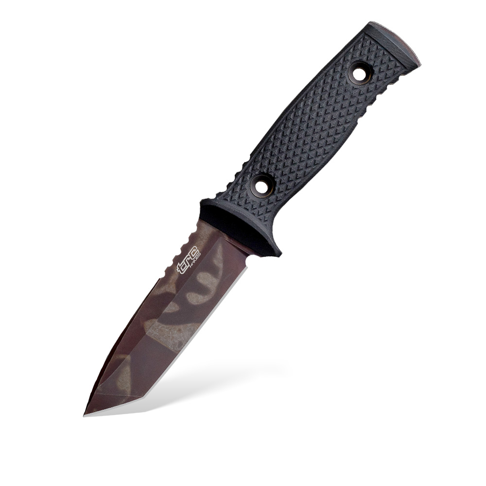 Nóż TRC Knives M-1XT Post Apocalyptic Elmax Black G10 Kydex
