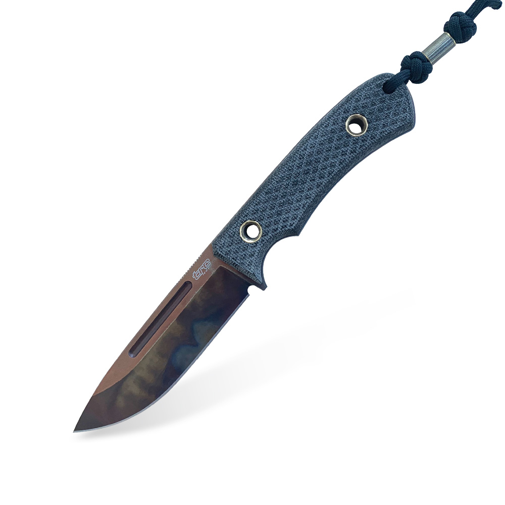 Nóż z głownią stałą do survivalu i outdooru