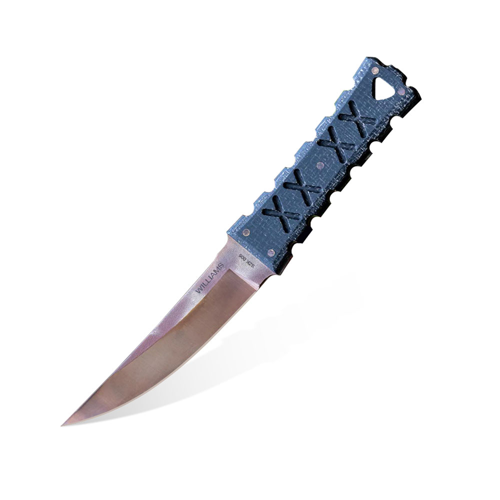 Nóż Williams Blade Design SZK 005 Shobu Zukuri Kaiken 4.5" | Elmax | Burlap Micarta