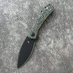 Nóż Składany Trollsky Knives Mandu XL MT033-XL Liner Lock Black Stonewashed MagnaCut Pines Peak FatCarbon