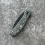 Nóż Składany Trollsky Knives Mandu XL MT033-XL Liner Lock Black Stonewashed MagnaCut Pines Peak FatCarbon - obrazek 3