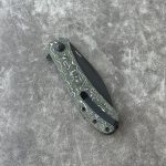 Nóż Składany Trollsky Knives Mandu XL MT033-XL Liner Lock Black Stonewashed MagnaCut Pines Peak FatCarbon - obrazek 2