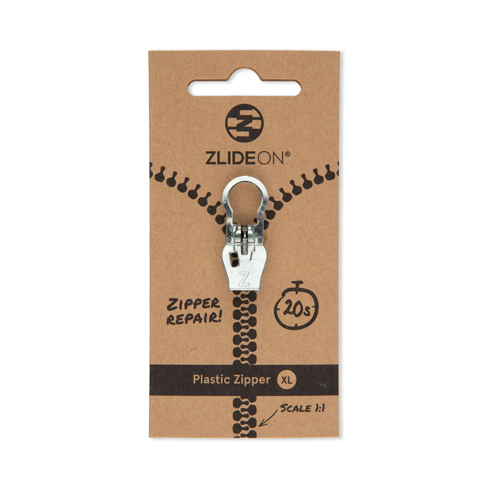 Suwak Naprawczy ZlideOn XL Normal Plastic Silver 8B-1