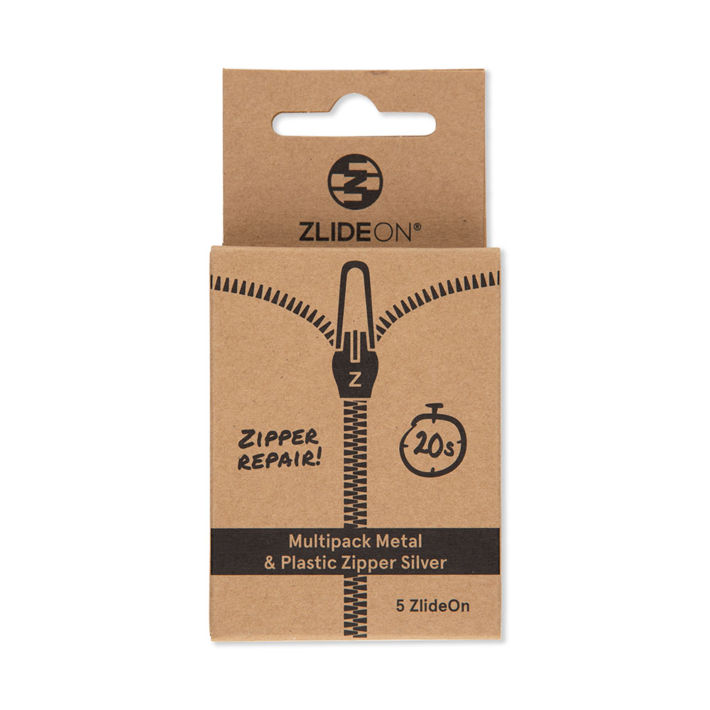 Suwaki Naprawcze ZlideOn Multipack Normal Plastic & Metal Silver 5 szt.