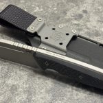 Nóż MK Knives & Tools Crowbar "Fear The Bear" Bead Blasted Elmax Black Micarta/Black G10 Black Kydex - obrazek 6