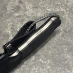 Nóż MK Knives & Tools Crowbar "Fear The Bear" Bead Blasted Elmax Black Micarta/Black G10 Black Kydex - obrazek 5