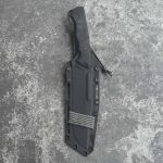 Nóż MK Knives & Tools Crowbar "Expedition" Black DLC Vanadis23 Deep Black Micarta/Black G10 Black Kydex - obrazek 3