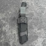 Nóż MK Knives & Tools Crowbar "Expedition" Black DLC Vanadis23 Deep Black Micarta/Black G10 Black Kydex - obrazek 4