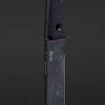 Nóż TRC Knives Apocalypse Biohazard Limited Edition Apocalyptic Vanadis 4 Extra Black G10 Kydex - obrazek 6