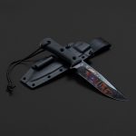 Nóż TRC Knives Apocalypse Biohazard Limited Edition Apocalyptic Vanadis 4 Extra Black G10 Kydex - obrazek 4
