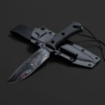 Nóż TRC Knives Apocalypse Biohazard Limited Edition Apocalyptic Vanadis 4 Extra Black G10 Kydex - obrazek 2
