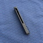 Nóż Składany Williams Blade Design OZF 003B Osoraku Zukuri Folder 5.5" Black MagnaCut Camo Carbon Fiber by FatCarbon - obrazek 4