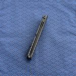 Nóż Składany Williams Blade Design OZF 003B Osoraku Zukuri Folder 5.5" Black MagnaCut Camo Carbon Fiber by FatCarbon - obrazek 3