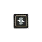 Naszywka Kombou PVC Narzepka Kwadratowa 26x26