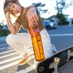 Butelka Filtrująca LifeStraw Go 2.0 650 ml Kyoto Orange - obrazek 2