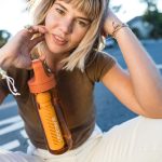 Butelka Filtrująca LifeStraw Go 2.0 650 ml Kyoto Orange - obrazek 3