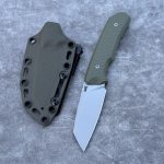 Nóż MK Knives & Tools Flin "Expedition" Glass Blasted M390 OD Green G10 OD Green Kydex