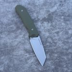 Nóż MK Knives & Tools Flin "Expedition" Glass Blasted M390 OD Green G10 OD Green Kydex - obrazek 4