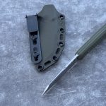 Nóż MK Knives & Tools Flin "Expedition" Glass Blasted M390 OD Green G10 OD Green Kydex - obrazek 5