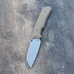 Nóż MK Knives & Tools Flin "Expedition" Glass Blasted M390 Tan G10 Gunmetal Grey Kydex - obrazek 5